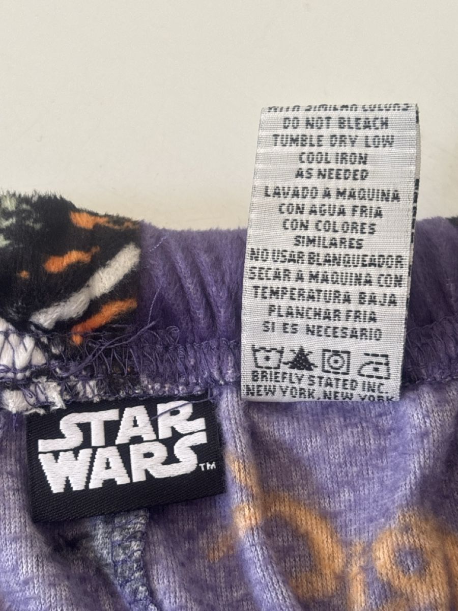 Star Wars Pigiami: Star Wars Pyjamahose Lila Grösse L – Nuovo (secondo la descrizione) da Wallisellen venduto da ASZT 5