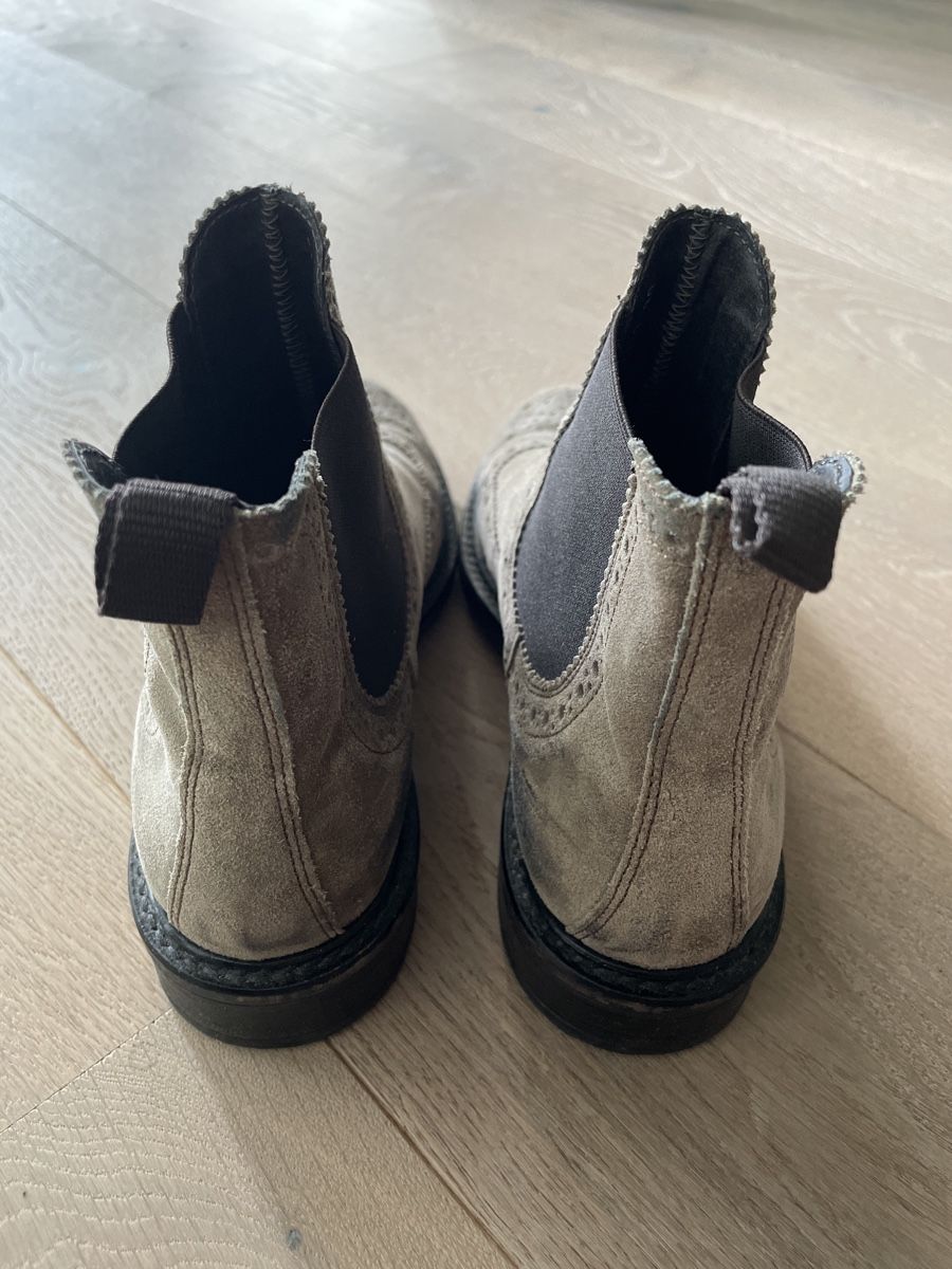 Scarpe da donna: Graue Wildleder-Stiefeletten Grösse 39 – Nuovo (secondo la descrizione) da Uster venduto da fas_q2ft 3