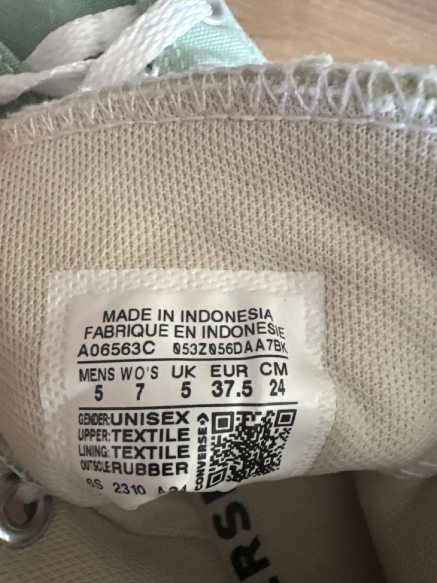 Converse Scarpe da uomo: Converse Grösse 37.5 Mintgrün – Usato da Wangen b. Olten venduto da Grosspape 5