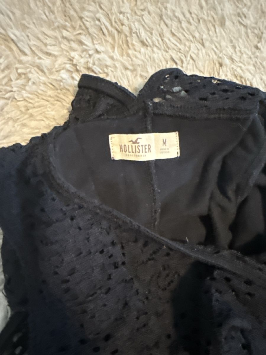 Hollister Vestiti: Schwarzes Hollister Kleid Spitze – Usato da Sevelen venduto da Shelly 2