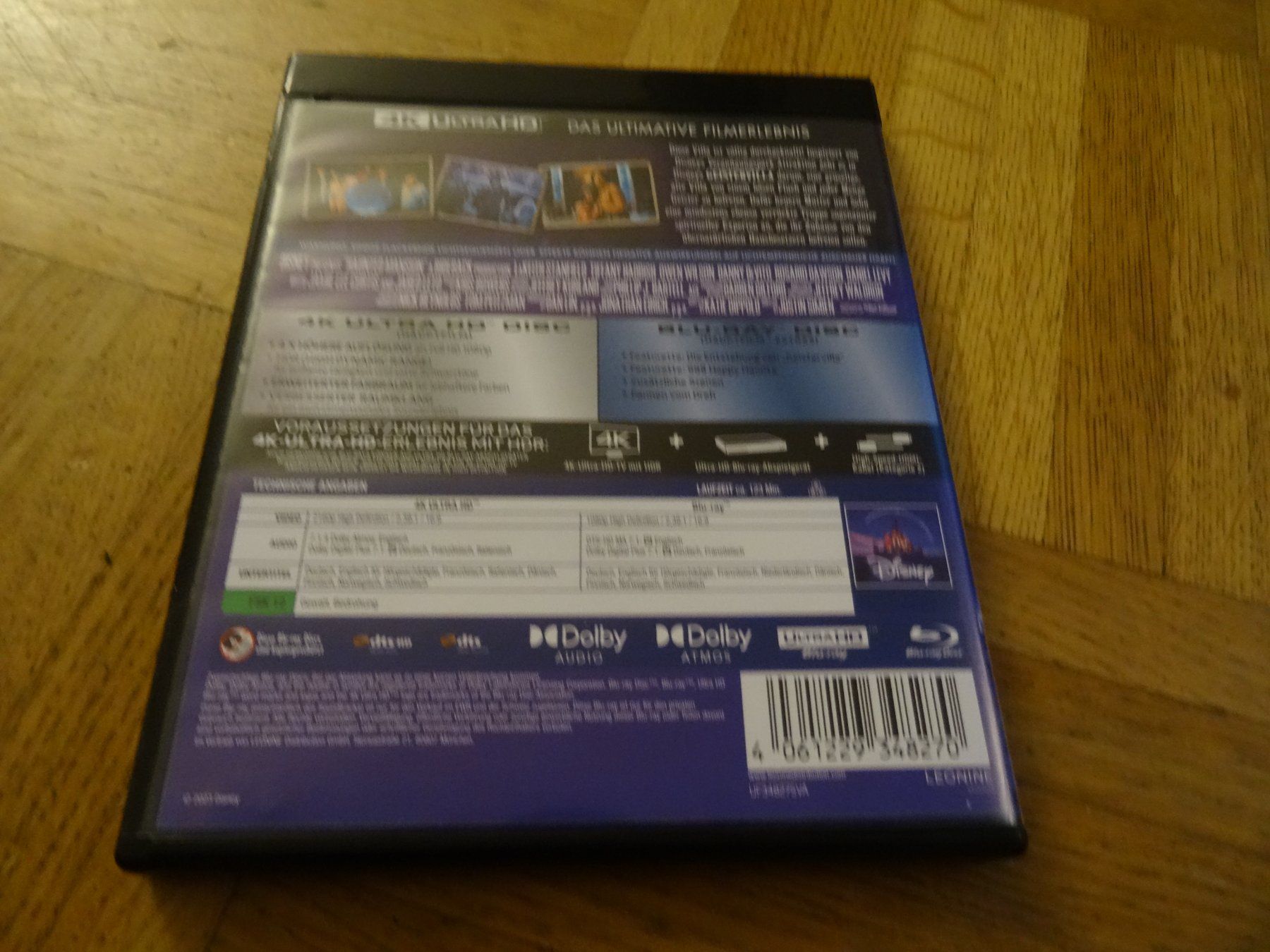 Alle DVDs: Disney Geistervilla 4K UHD Blu-ray – Gebraucht aus Olten von Disc-Verkauf 2