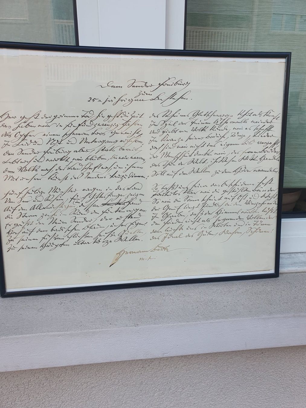 Autografi: Original Autograph von Hermann Burte 1879-1960 – Usato da Basel venduto da FirstClass4000