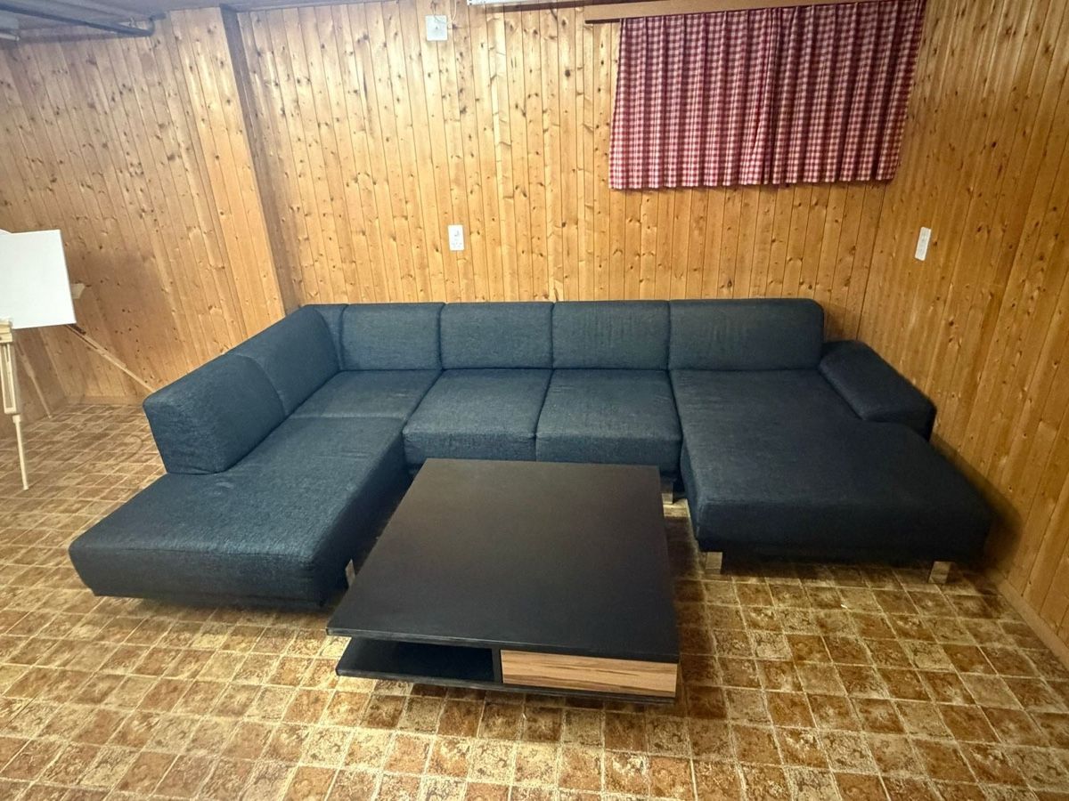 Sofas: Sofa U-Form grau Stoff – Gebraucht aus Wil SG von elinagsh 4