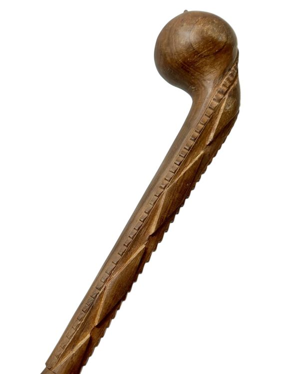 Ancienne massue tribale Rungu Masaï, arme chasse ou guerre (Gebraucht ...
