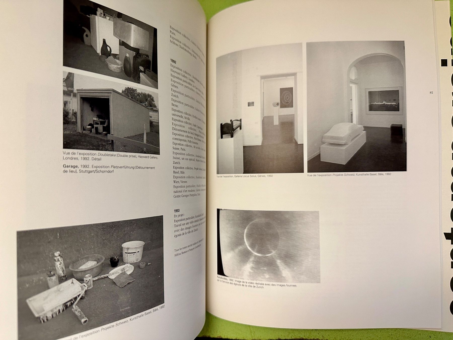 Libri: Peter Fischli, David Weiss. Katalog Centre Pompidou 1992 – Usato da Zürich venduto da allp 8