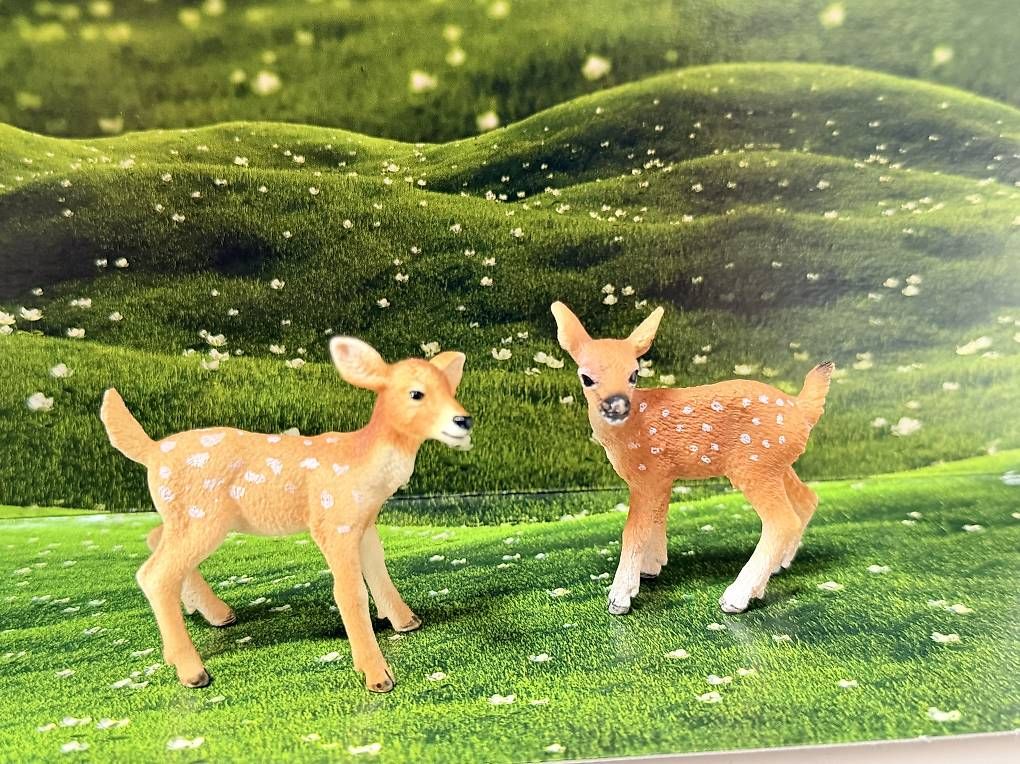 Schleich Statuette: 2 Schleich Rehe – Usato da Gümligen venduto da Sally777