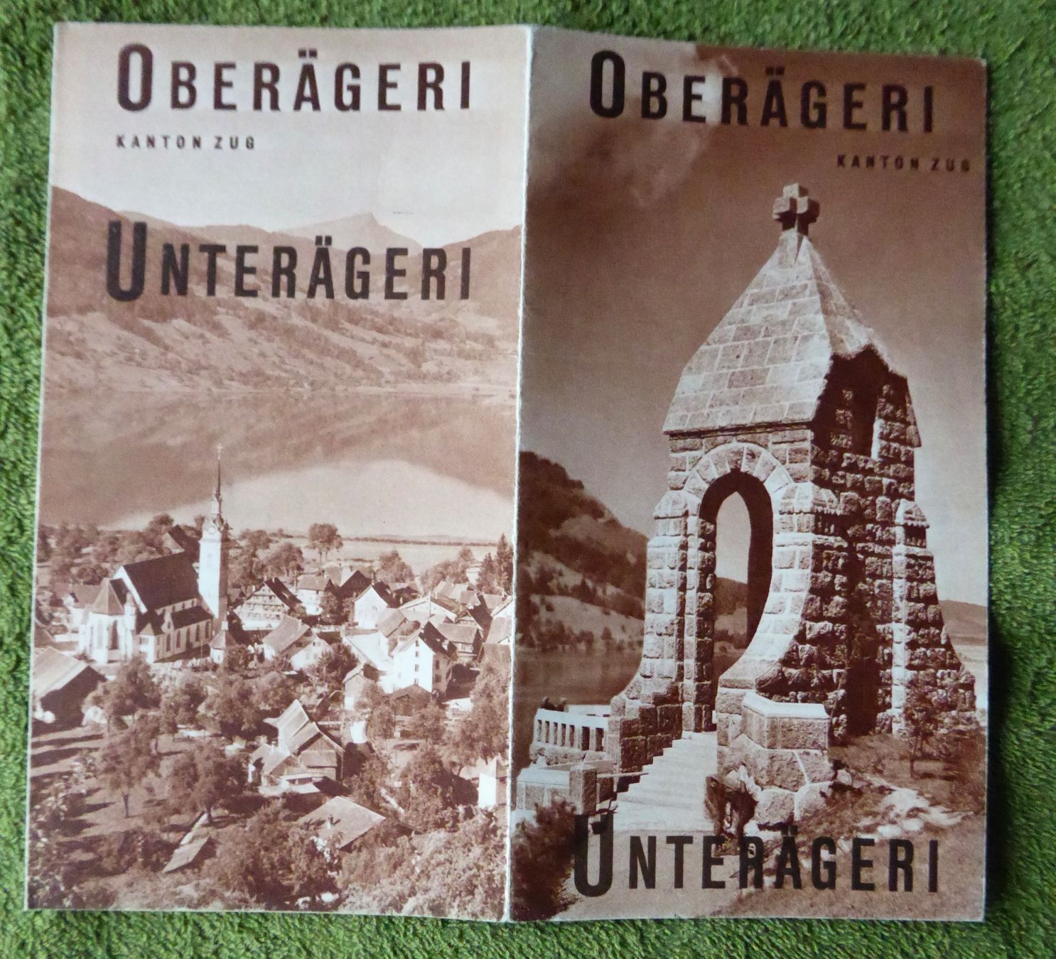 Documenti: Aegeri, Faltprospekt, ca. 1956 – Usato da Affoltern am Albis venduto da Cadorso
