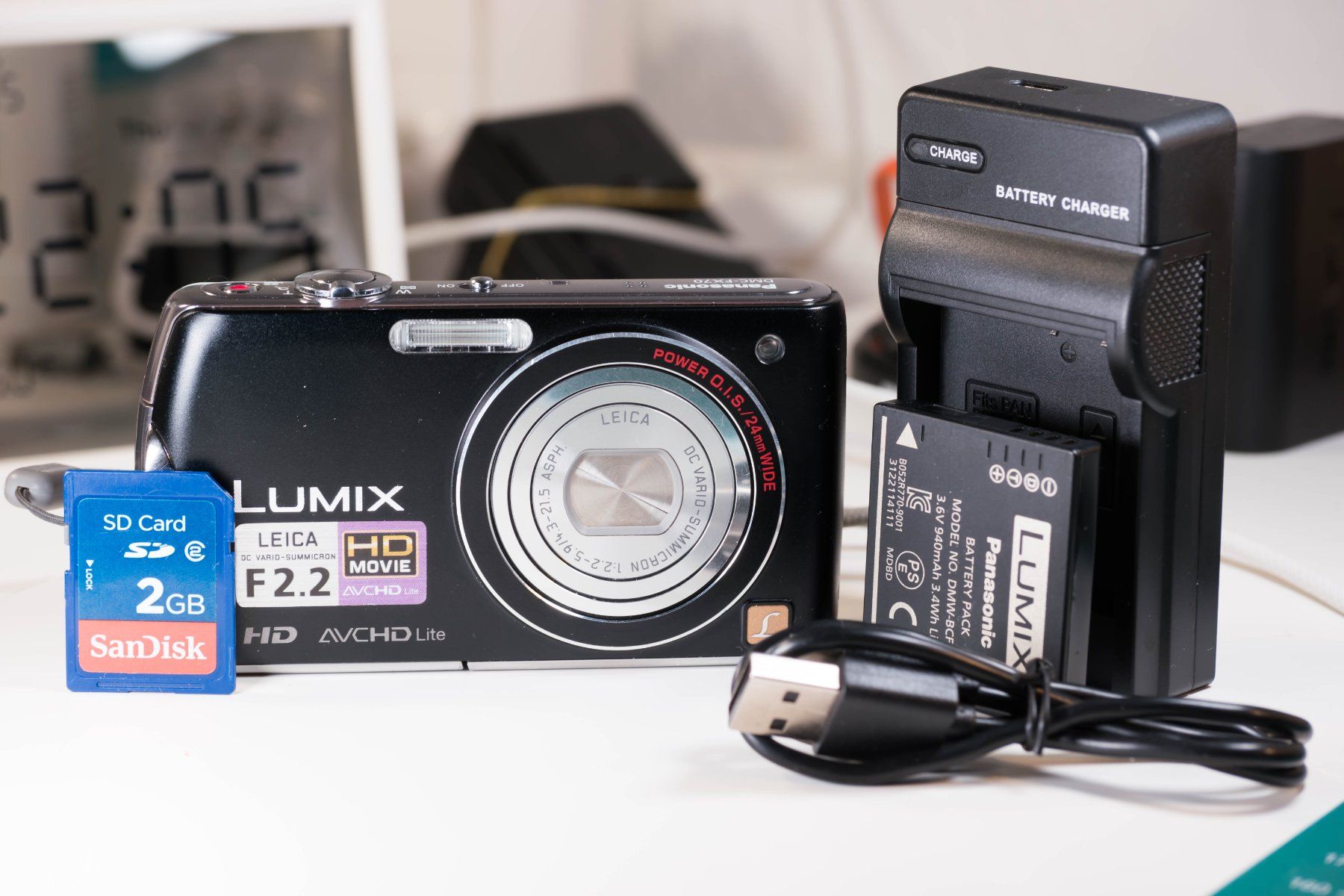 Panasonic Appareil photo: Panasonic Lumix DMC-FX70 Kompaktkamera – D'occasion à Thörishaus par vintagger 1