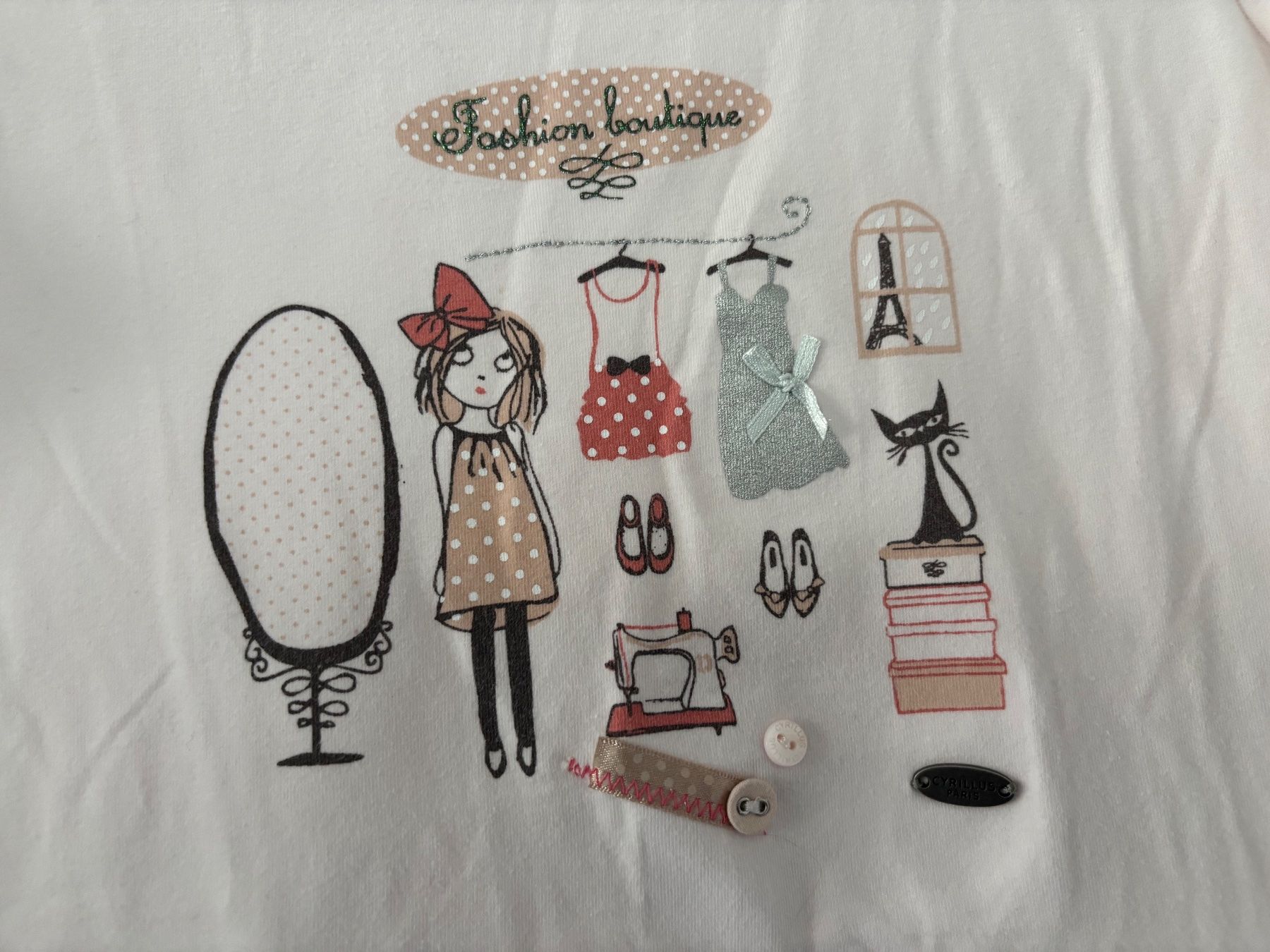 Cyrillus Blusen, T-Shirts & Tops: Cyrillus - T-shirt Gr. 12J. – Gebraucht aus Baden von frb_2cjk 4