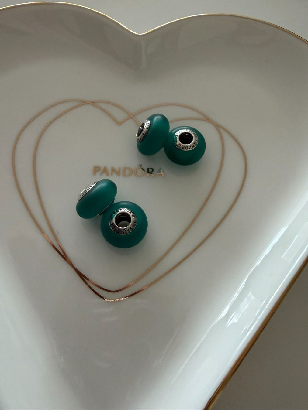 Pandora Ciondoli: Pandora Charms - Murano Grün – Nuovo (secondo la descrizione) da Othmarsingen venduto da Pandabaerchen 1