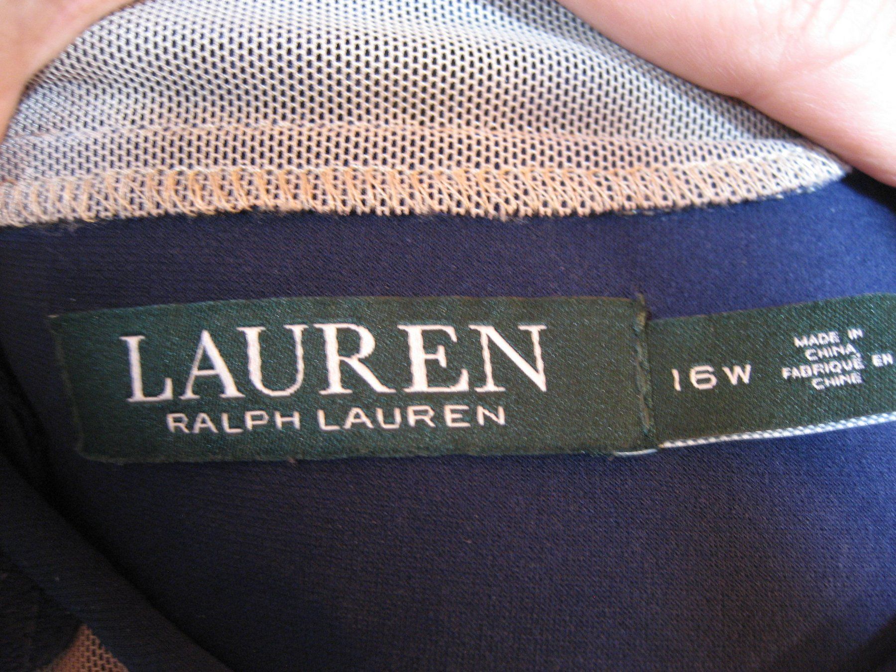 Ralph Lauren Vestiti: Robe Ralph Lauren taille 16w, env taille 46-48, neuve – Nuovo e nell'imballaggio originale da Delémont venduto da marryb 7