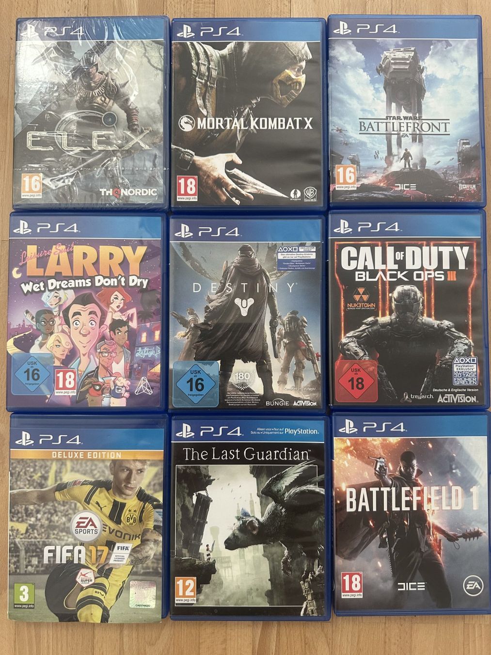 Spiele: Spiele Sammlung - PS 4 PS4 – Gebraucht aus Nussbaumen AG von Dika-Shop