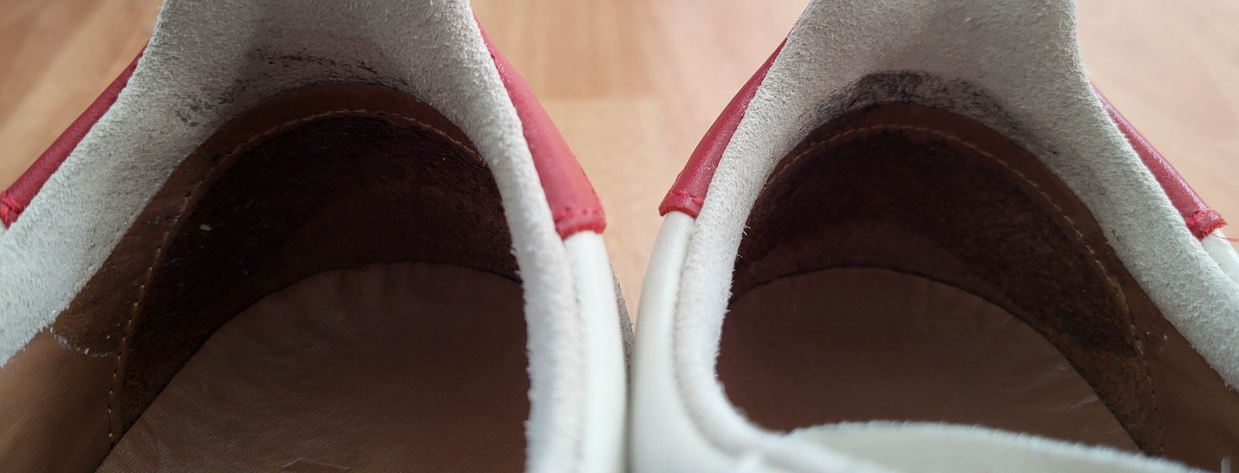 Scarpe da donna: Leder-Sneaker 'ZEHA Berlin' creme/rot Gr. 36 – Usato da Amriswil venduto da fri_2nm6 4