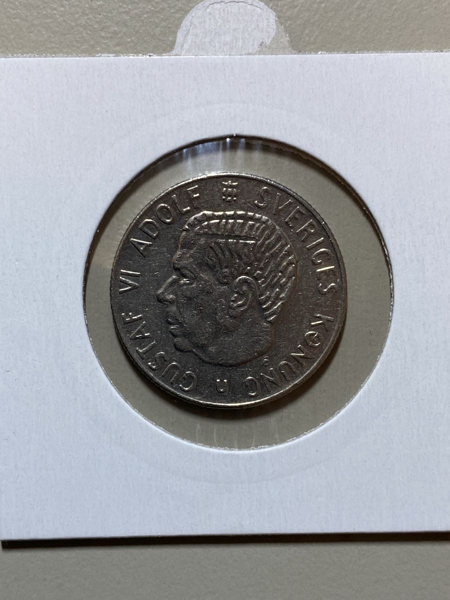 Alle Münzen: Suède - 1 couronne - 1973 – Gebraucht aus Payerne von Mike1682 1