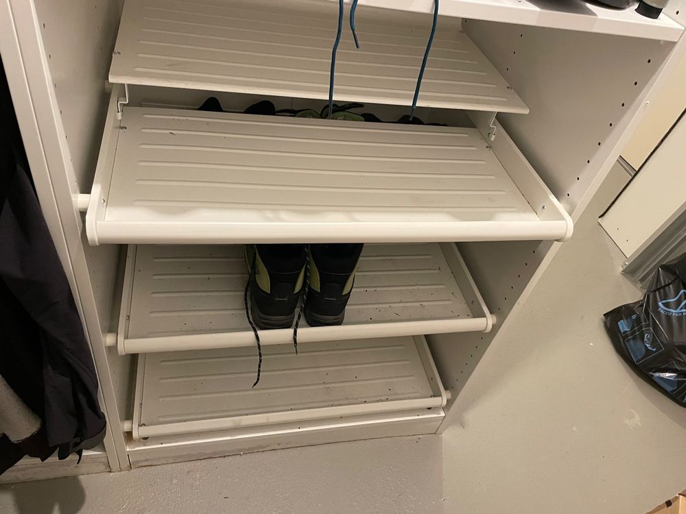 IKEA Pax KOMPLEMENT Schuhregal, ausziehbar, weiß, 75x58 cm Kaufen auf