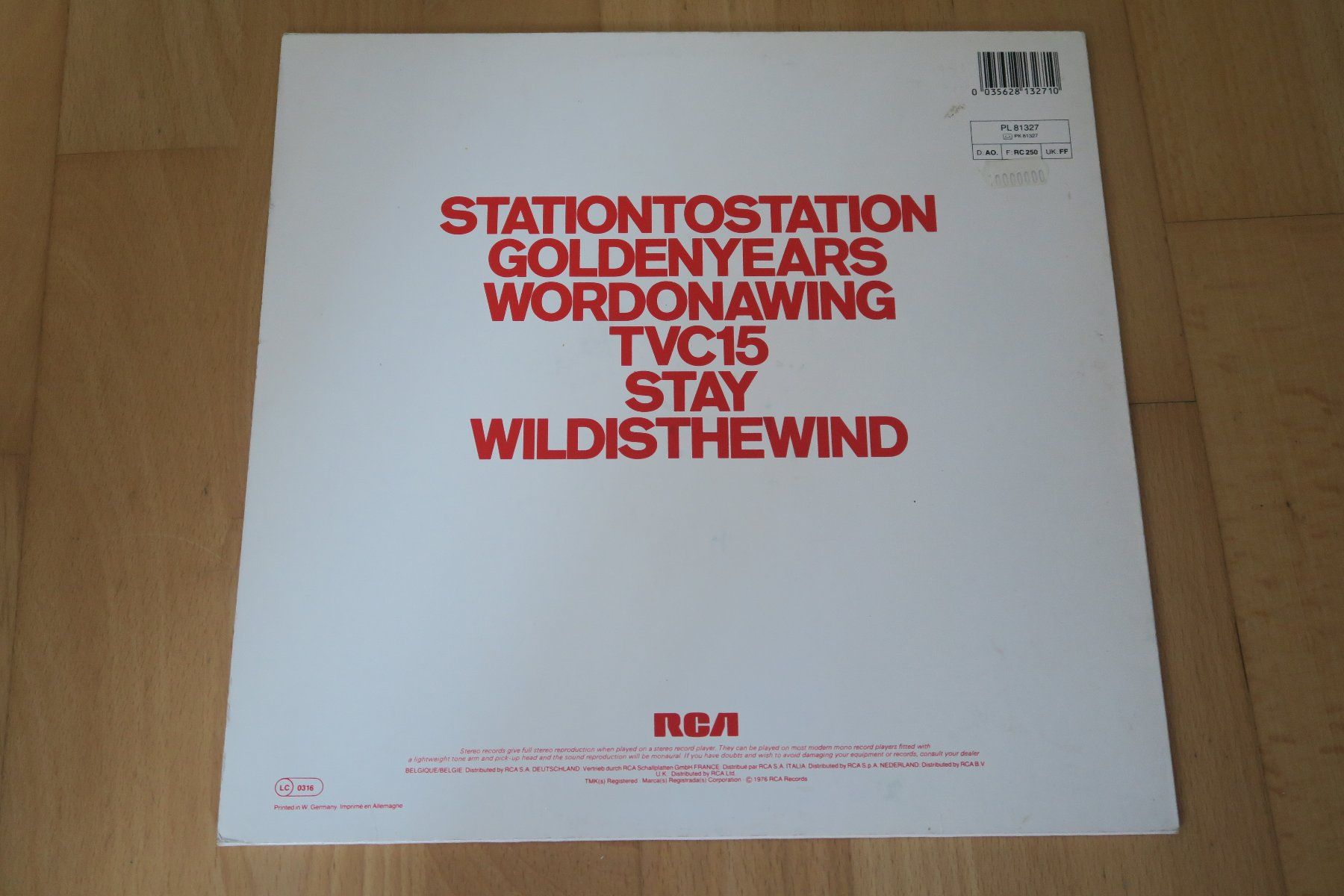 Dischi in vinile: David Bowie – Station To Station – Usato da Thun venduto da Karibu70 1