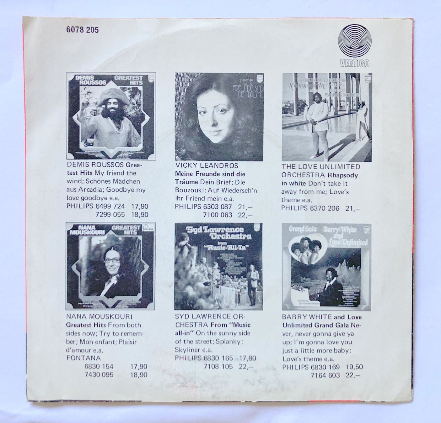 Dischi in vinile: NAZARETH - GLAD THAT YOU'RE GONE – Usato da Bottens venduto da hotter-than-hell 1