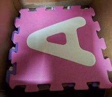 Spielmatte, Spielteppich, ABC