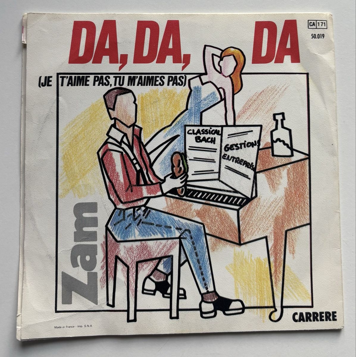 Vinyles: Zam - Da Da Da Single 45 tours VG+/VG – D'occasion à Neuchâtel par Deivid2 3