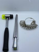 Ring Schmiede Set Dorn, Schablonen und Hammer