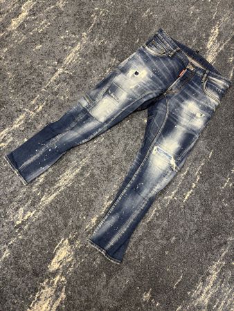 Dsquared2 Tidy Biker Jeans – Größe 46 – Sehr guter Zustand
