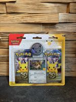 Pokémon Karten Blister Pack 2er Set 30 Jahre Edition