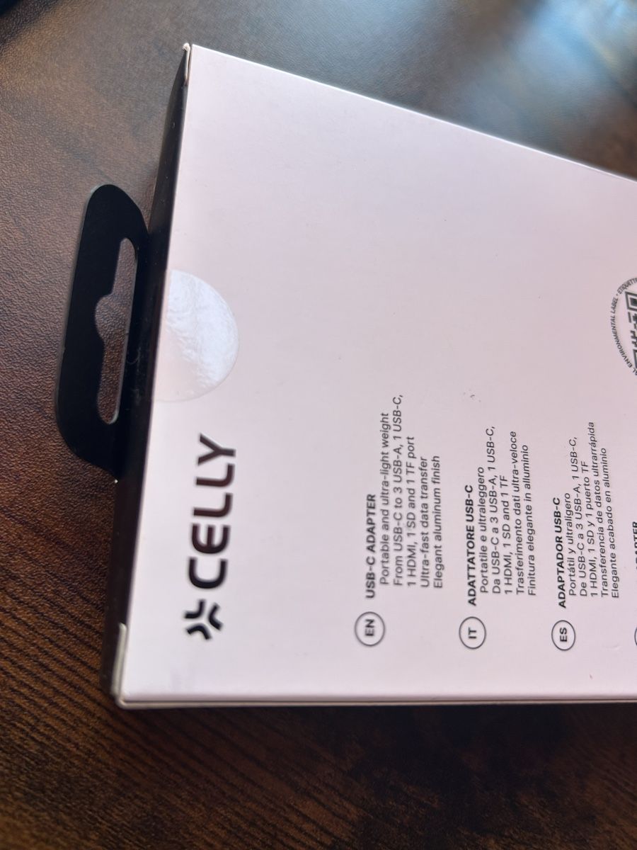 Hub & Switch: Celly HUB USB-C 7 Ports – Nuovo e nell'imballaggio originale da Boniswil venduto da sim_7zhp 2