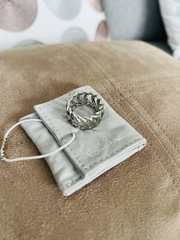 Anelli: BAGUE Calvin Klein argenté, taille 52 – Usato da Echallens venduto da fayetrahel 1