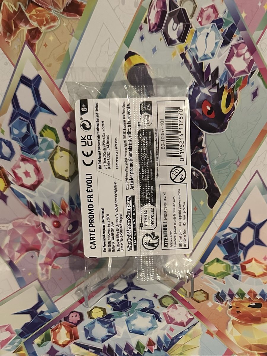 Pokémon Carte collezionabili: Pokémon Evoli promo FR – Nuovo (secondo la descrizione) da Grand-Lancy venduto da Mario64 1