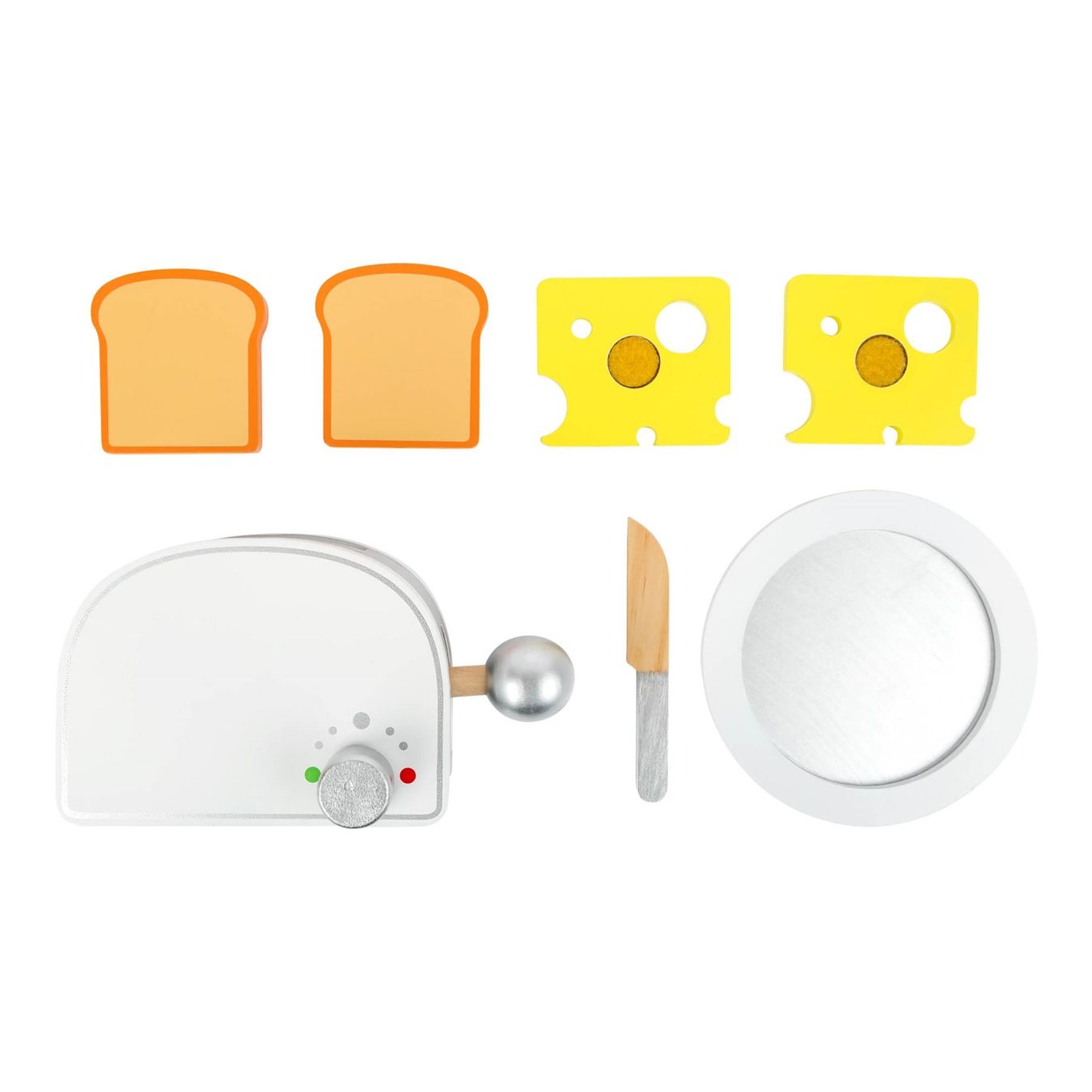 Elettrodomestici da cucina: Spielzeug Toaster mit Toast und Teller – Nuovo e nell'imballaggio originale da Wettingen venduto da Swala 2