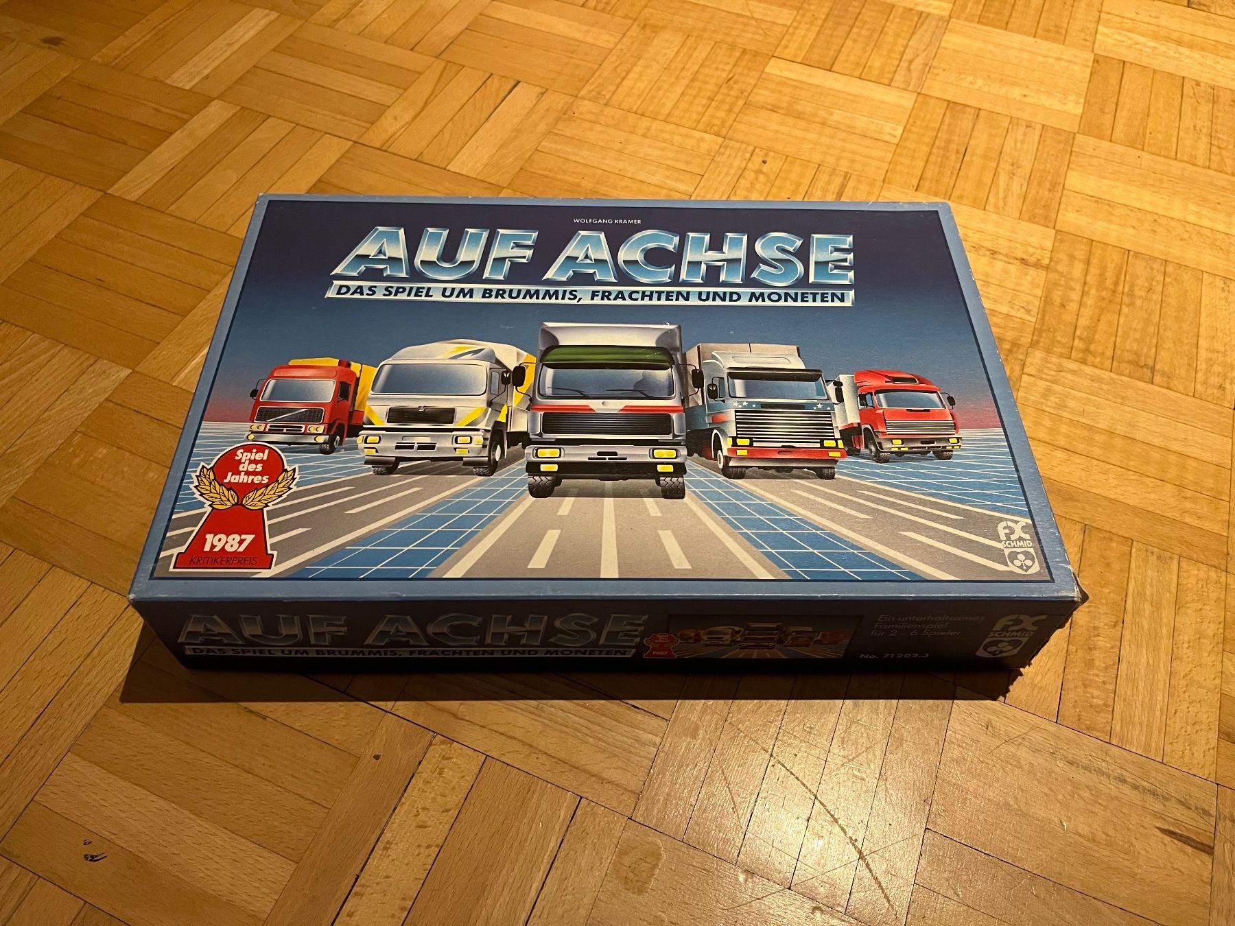 Jeux: Auf Achse Brettspiel – D'occasion à Basel par Ruemli17