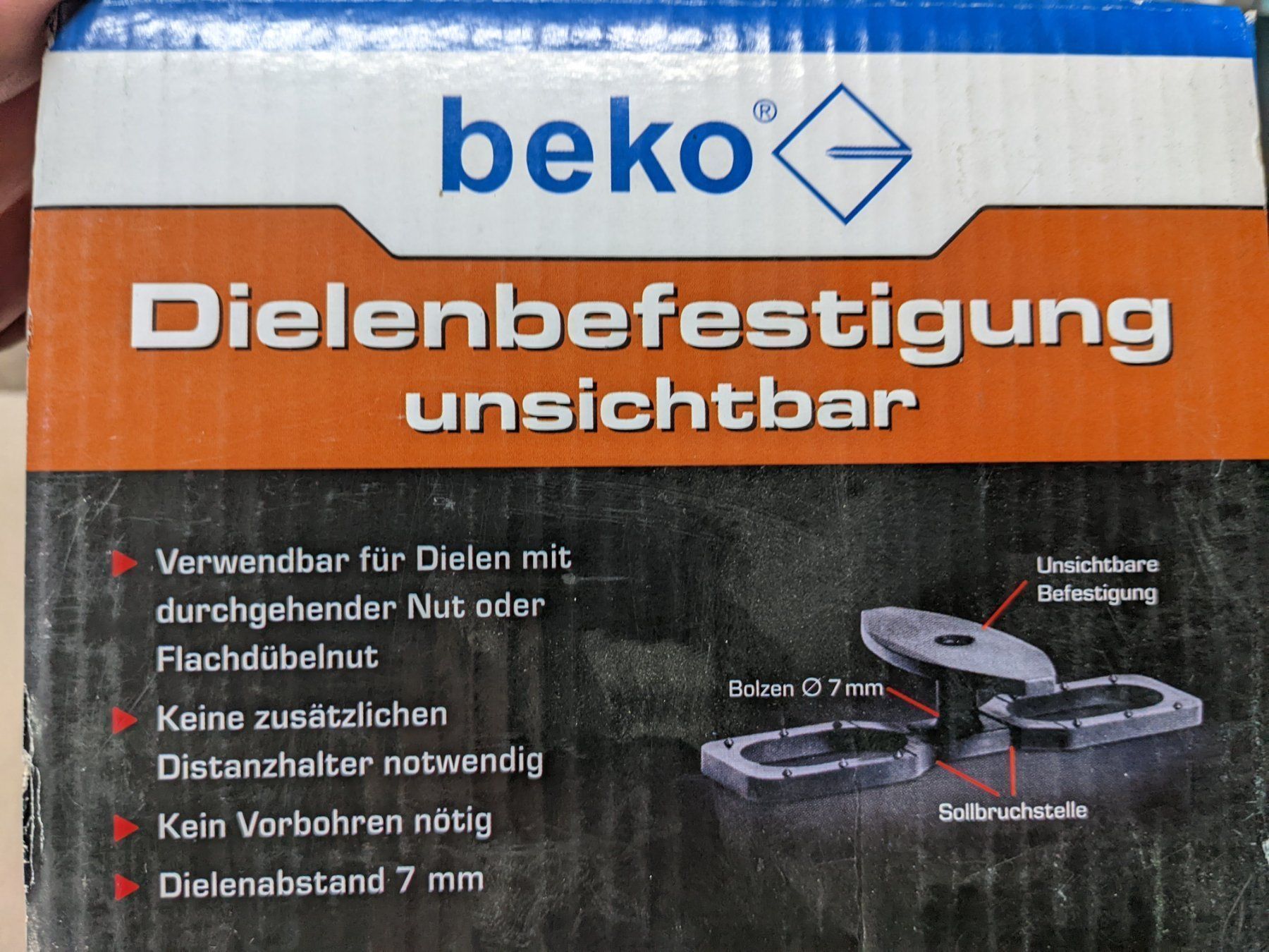 Supporti a parete: Terrassen Dielenbefestigung unsichtbar – Usato da Basel venduto da BICICLETTISTA 2