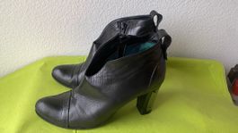 🍒Navyboot top Stiefeletten Leder sw, Gr. 38