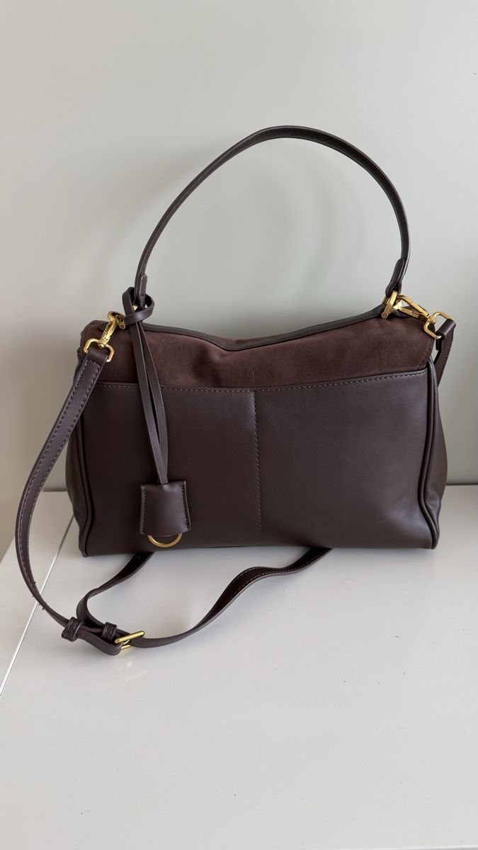 Taschen für Damen: Stilvolle braune Tasche – Gebraucht aus Winterthur von -BeHappy24- 3