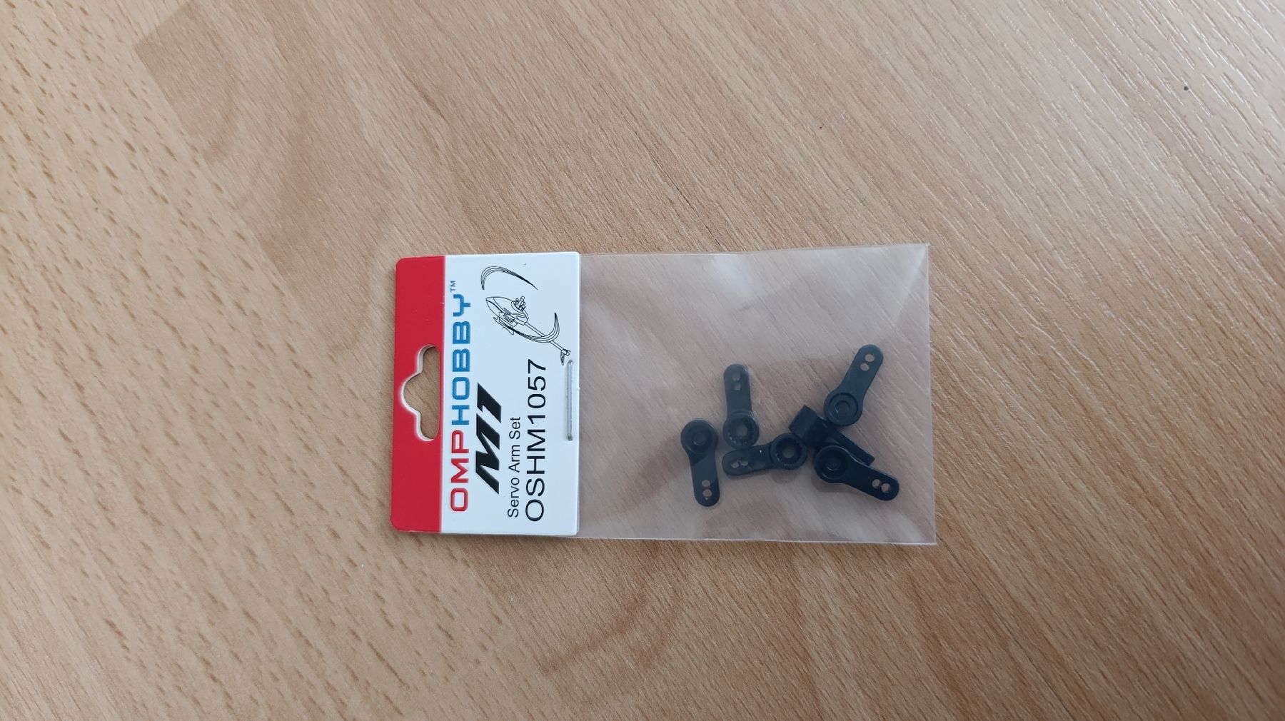 Omphobby RC Modellbau: OMPHOBBY M1 / M1 EVO Servoarm Set – Neu und originalverpackt aus Amriswil von -_Dom_-