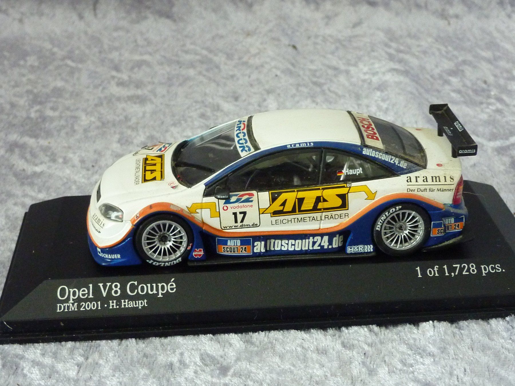 Minichamps Modellini d'auto: Opel V8 Coupe #17 ATS  1:43 – Nuovo e nell'imballaggio originale da Dürrenäsch venduto da modellautos4you 1