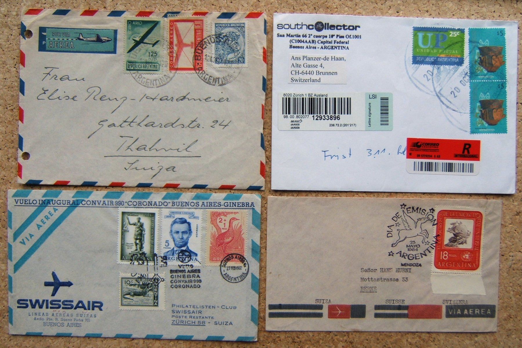 Alle Briefmarken: LOT ARGENTINIEN – Gebraucht aus Brunnen von Nonne04 1