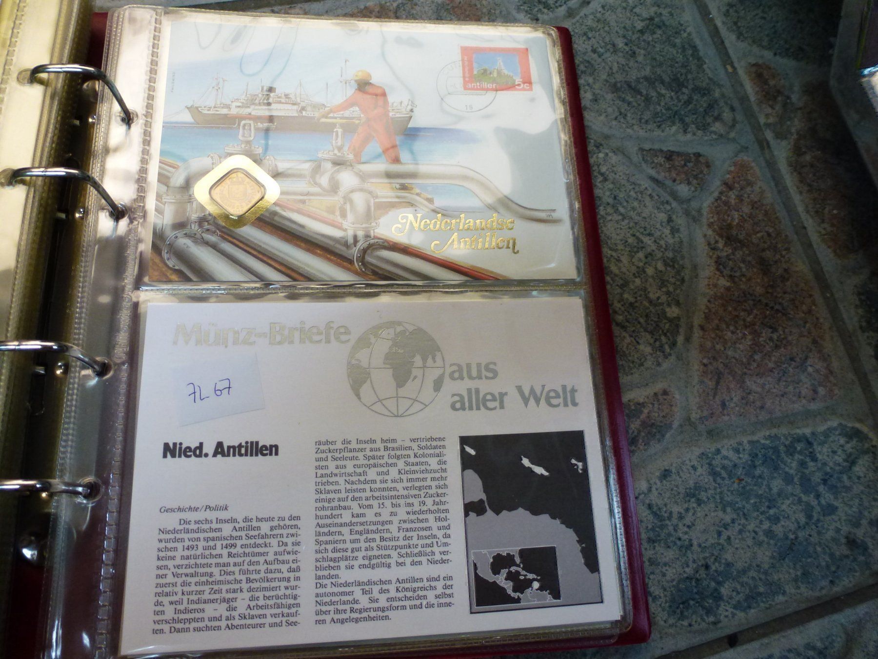 Tutti le monete: Münzbrief Nied. Antillen – Usato da Olten venduto da Disc-Verkauf