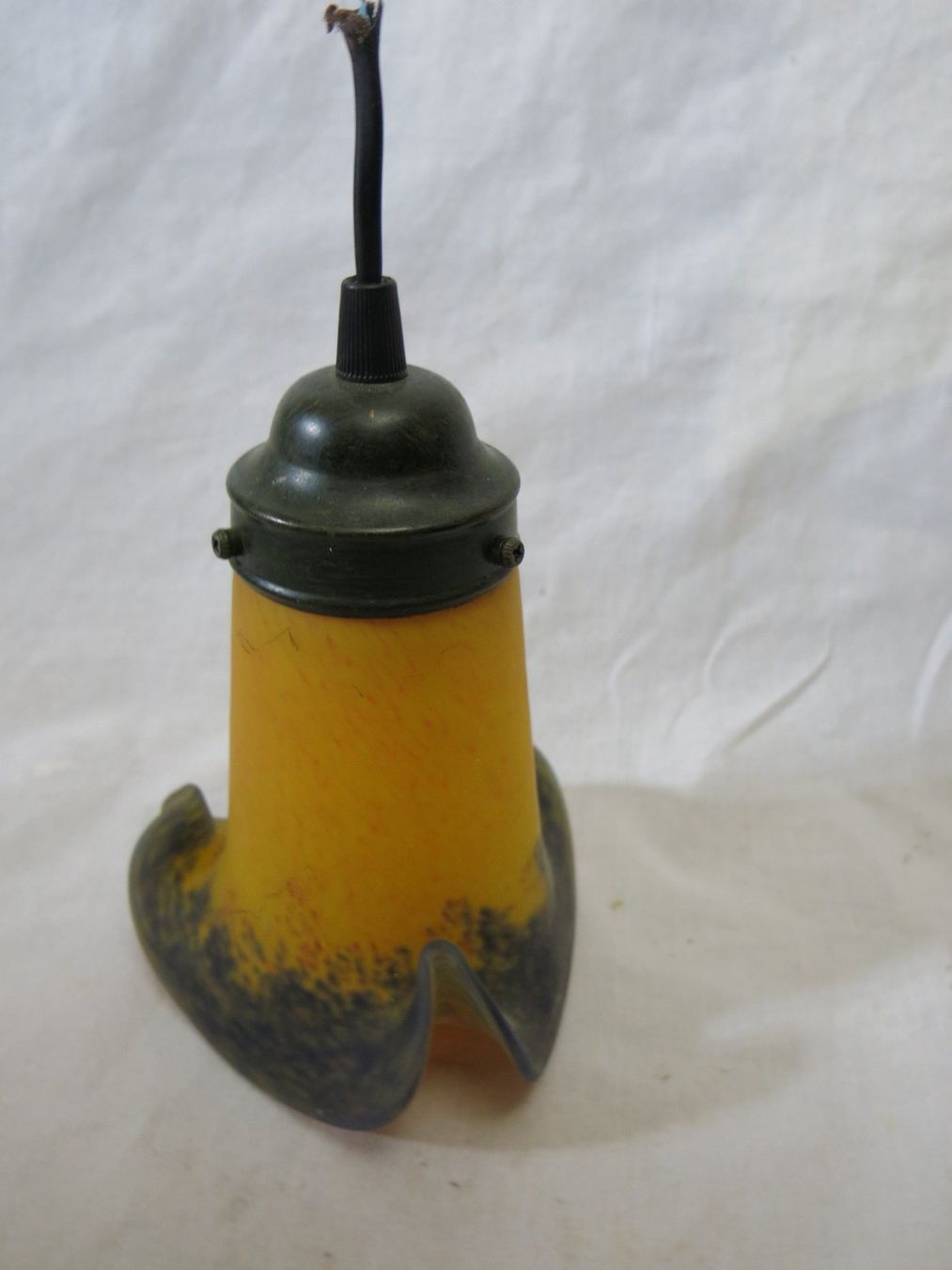 Lampen: Fund Lampe Glas Vintage – Gebraucht aus Buchs ZH von Ste1727