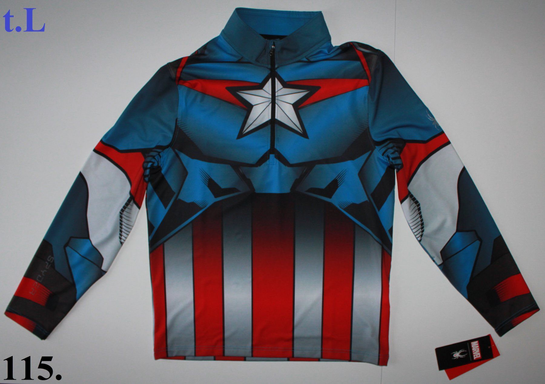 Spyder Maglioni & Felpe: Pull Spyder MARVEL Captain America  t. L  NP. 149 CHF   NEU! – Nuovo e nell'imballaggio originale da Peseux venduto da Gilloss 2