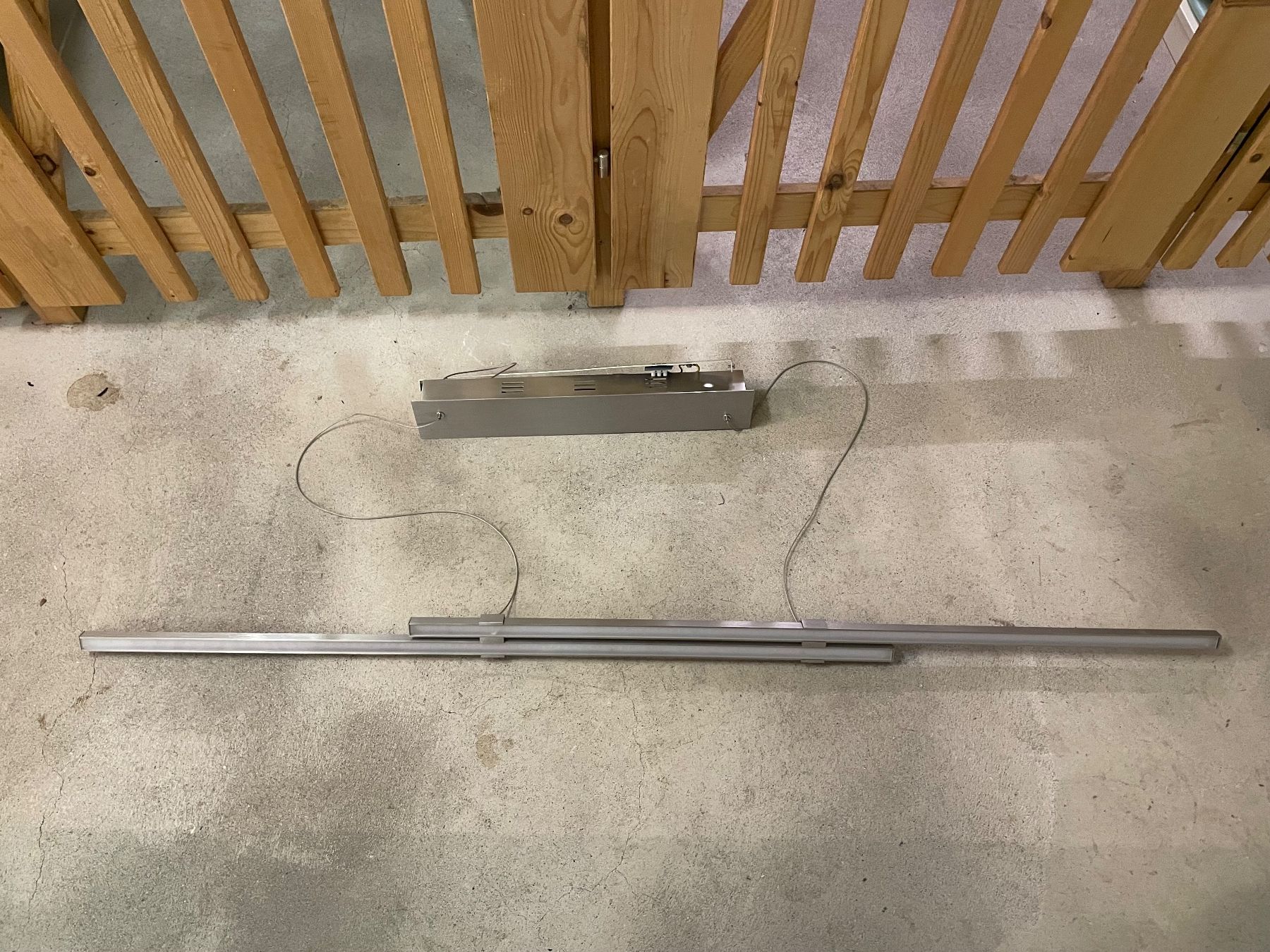 Lampadari & plafoniere: Deckenleuchte Metall LxB: 120cm silber, neu – Usato da Seuzach venduto da joa_t2gp