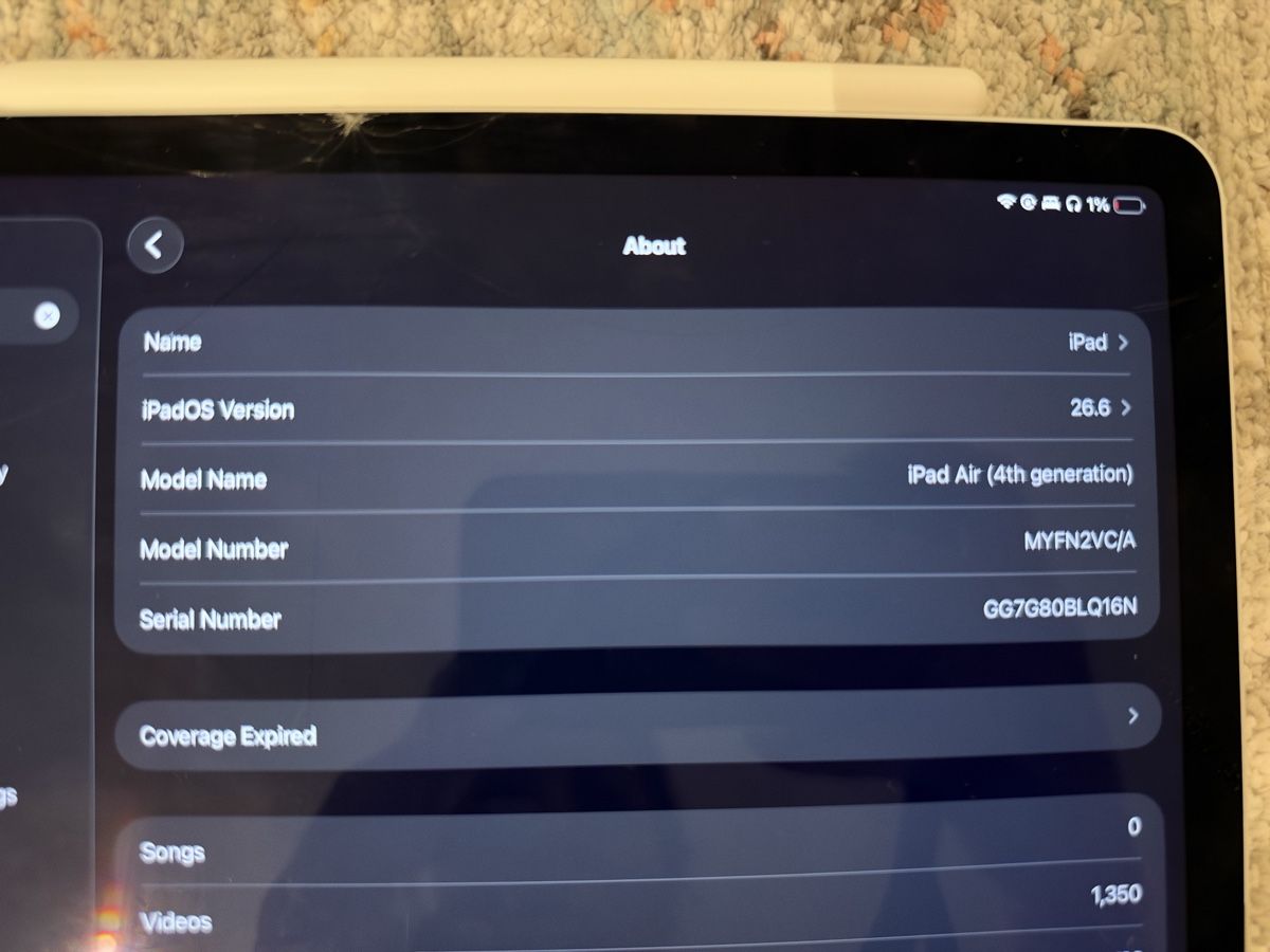 Apple Tablet PC: iPad Air 4th Generation 64GB – Gebraucht aus Appenzell Meister. von marzbar8 3