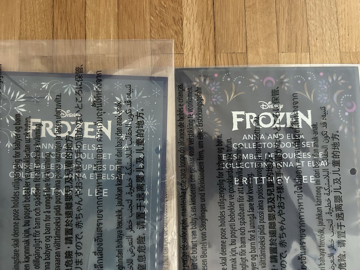 Disney original Frozen Ann Elsa limitiert Edition Puppen OVP (Neu und ...
