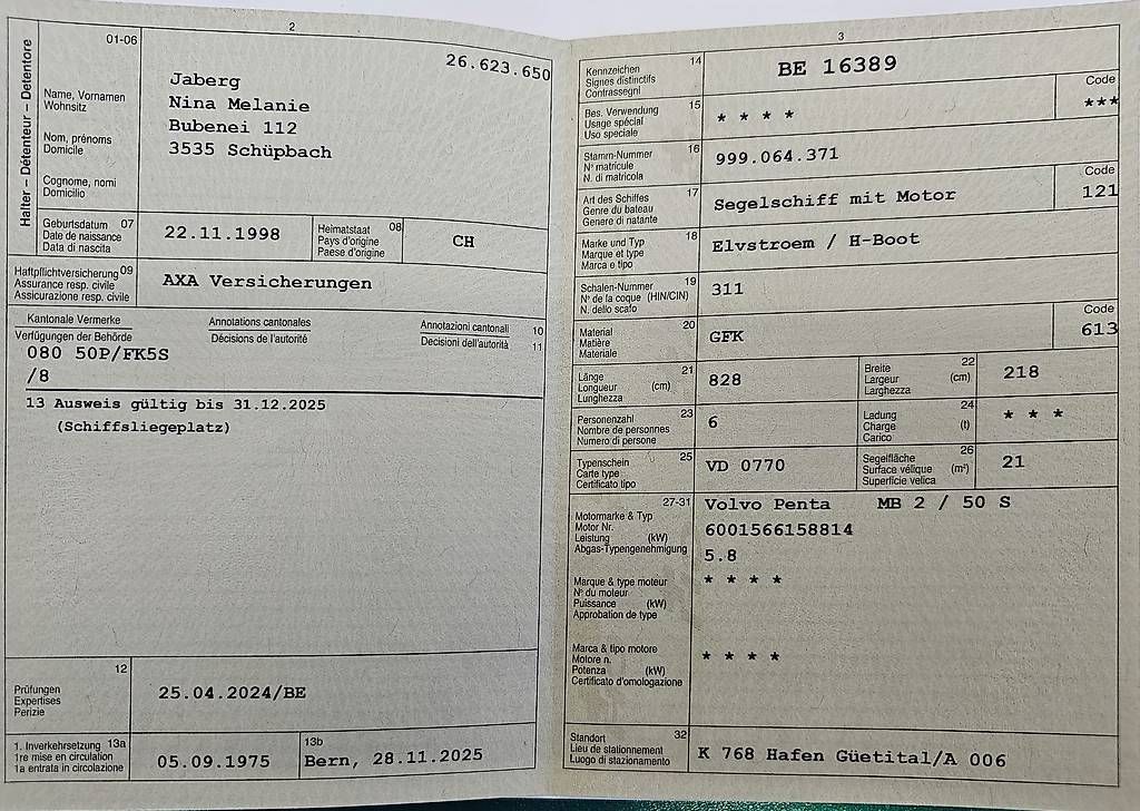 H-Boot Ol Barche: Segelboot H-Boot – Usato da Schüpbach venduto da Nimba98 4