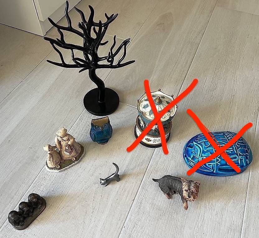 Figuren: Différents objets décoratifs  Figurines & déco vintage – Gebraucht aus Coppet von diablogogo 3