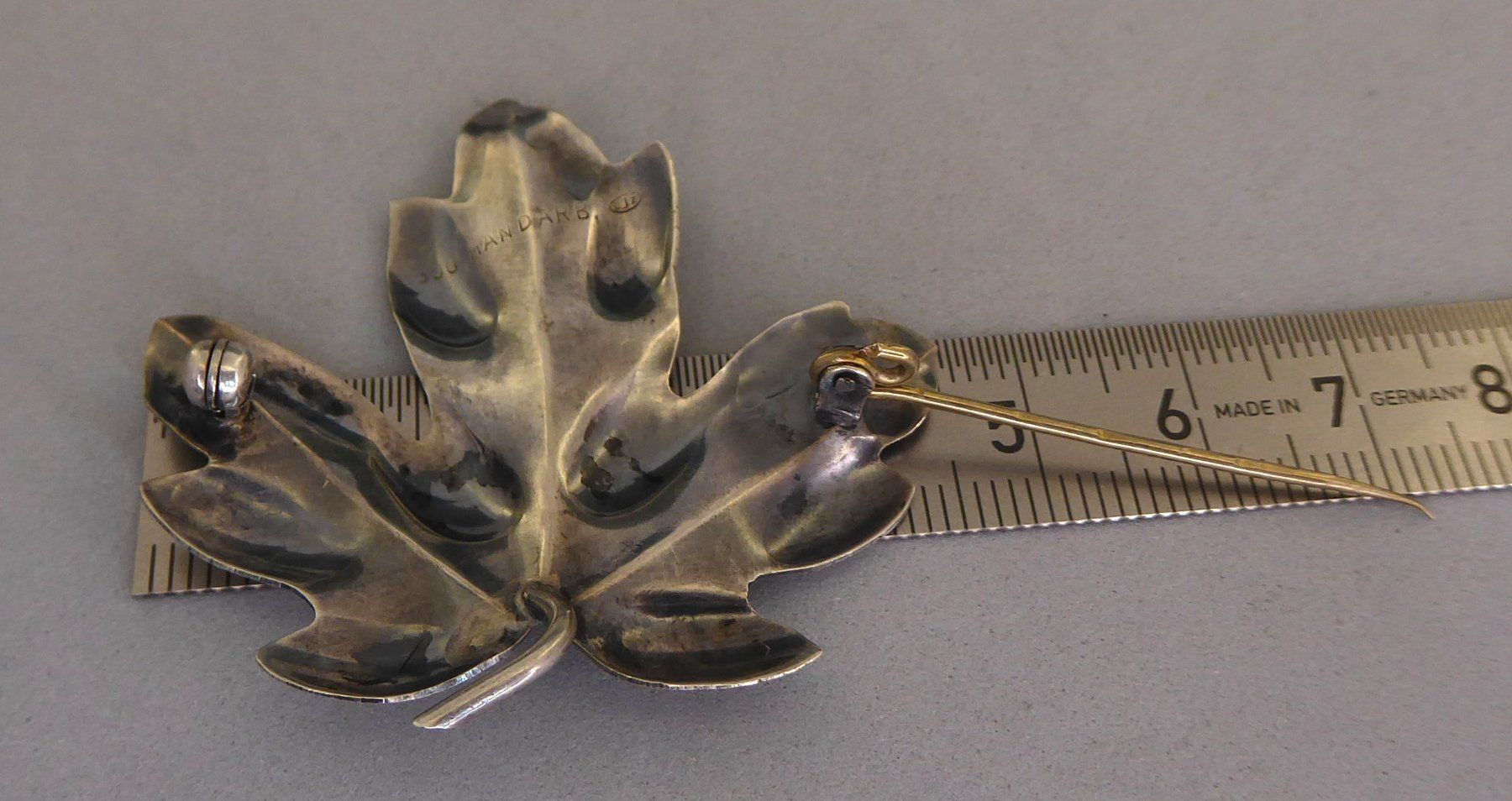 Broches & Aiguilles: Antike Brosche 800 Silber, Handarbeit um 1940 – D'occasion à Muri AG par Lineli2020 3