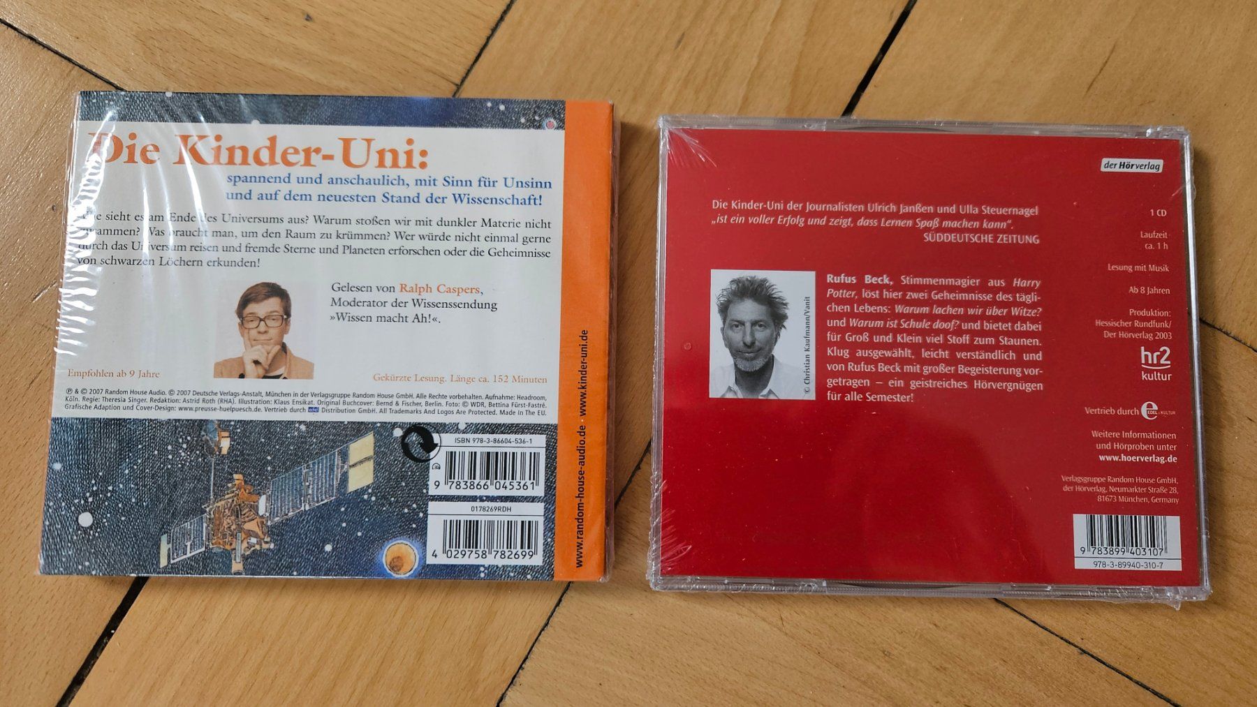 Audiolibri: 2 Kinder-Hörbücher "Kinder-Uni" – Usato da St. Gallen venduto da Patrizia0711 1
