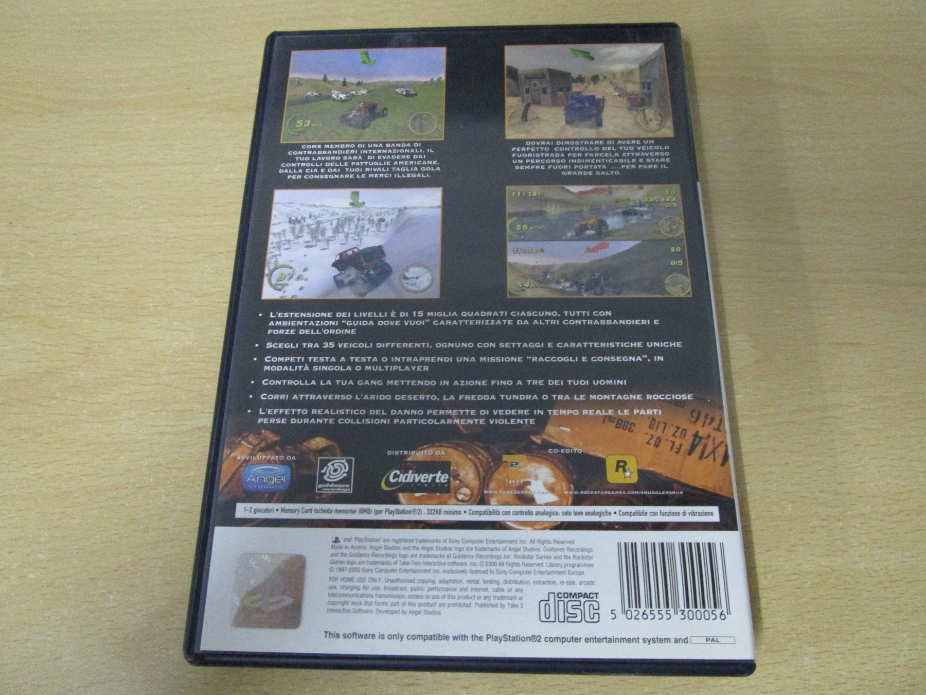 Sony Giochi: Smugglers Run Sony Playstation 2 PS2 – Usato da Goldau venduto da agestuffer 1