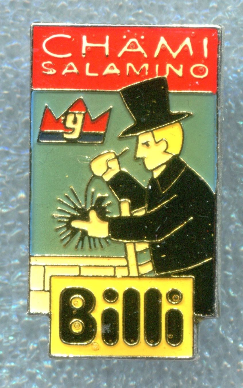 Plaquettes & Badges: Billi  CHÄMI SALAMINO – D'occasion à Winterthur par Sammleroase