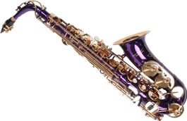 "Karl Glaser®" Alt Saxophon - Altsaxophon - Violett / Lila